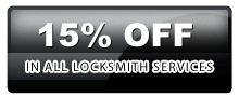 15% off on all locksmith services